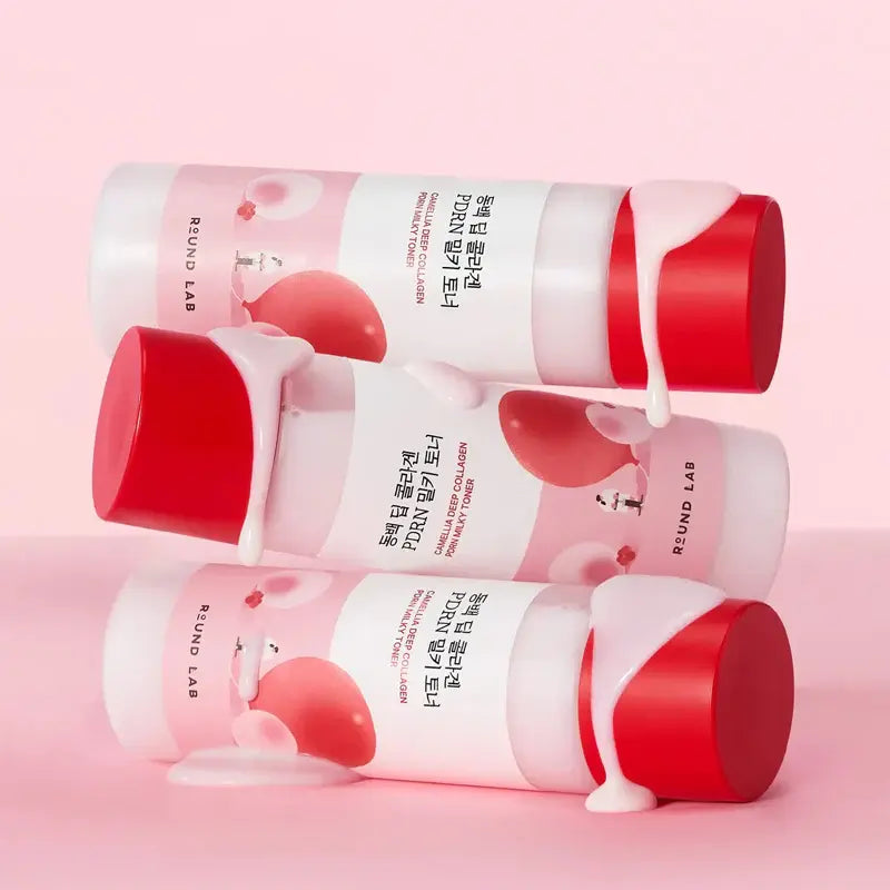 Round Lab Camellia Deep Collagen PDRN Milky Toner 150ml - Seouléa