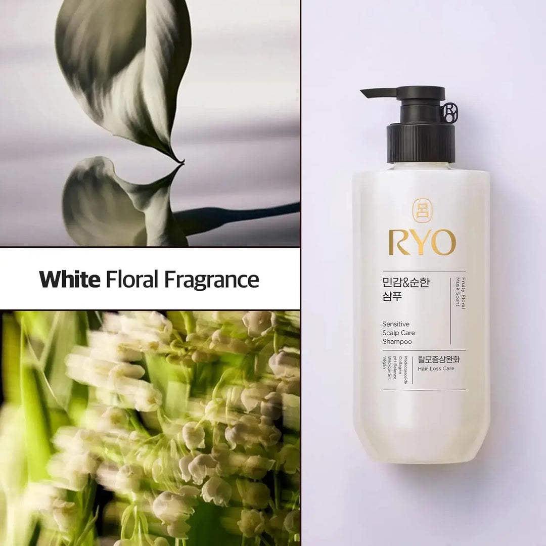 Ryo Sensitive Scalp Care Shampoo 480ml Ryo