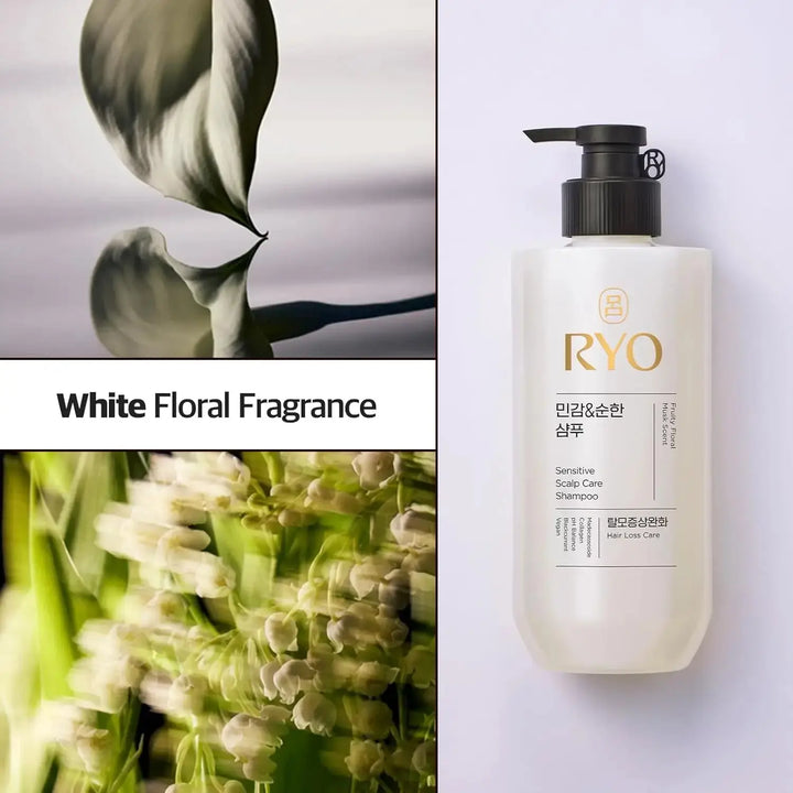 Ryo Sensitive Scalp Care Shampoo 480ml Ryo