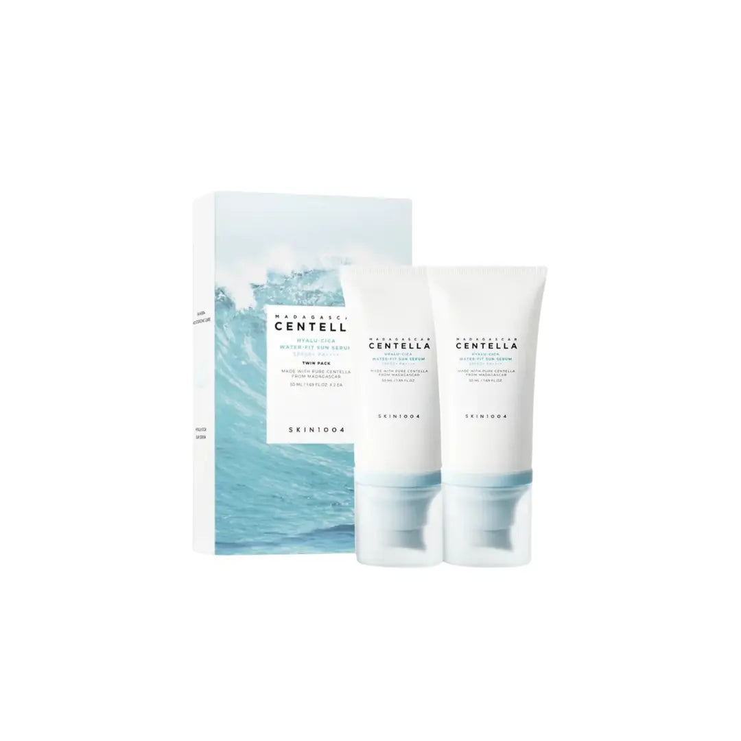 SKIN1004 Madagascar Centella Hyalu-Cica Water-Fit Sun Serum Twin Pack SKIN1004