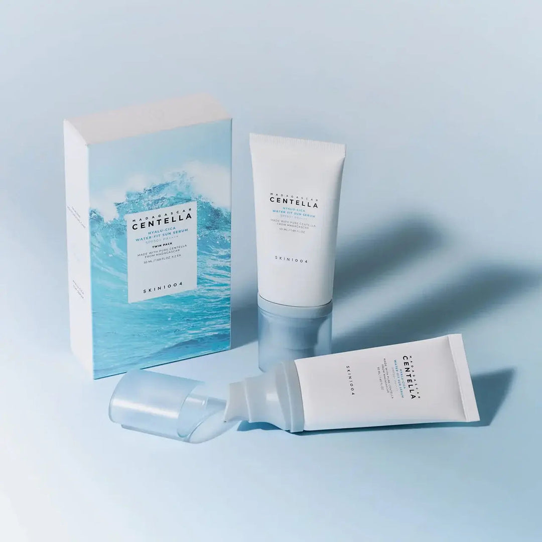 SKIN1004 Madagascar Centella Hyalu-Cica Water-Fit Sun Serum Twin Pack SKIN1004