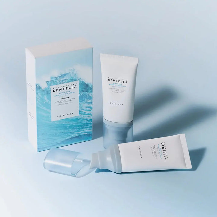 SKIN1004 Madagascar Centella Hyalu-Cica Water-Fit Sun Serum Twin Pack SKIN1004
