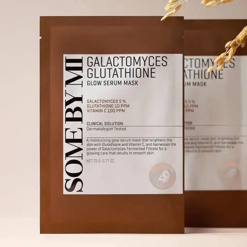 SOME BY MI Galactomyces Glutathione Glow Serum Mask SOME BY MI