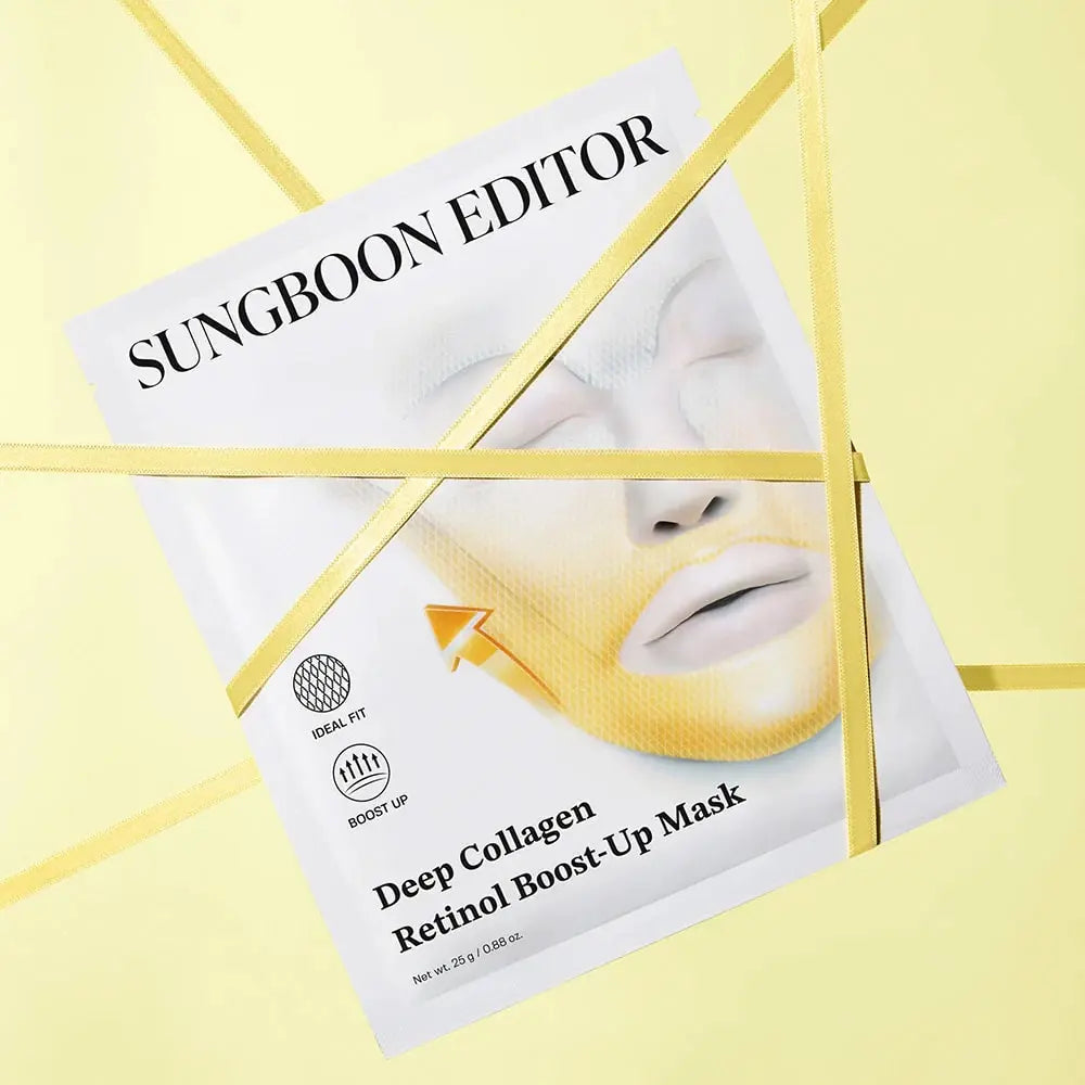 SUNGBOON EDITOR Deep Collagen Retinol Boost-Up Mask Set - Seouléa