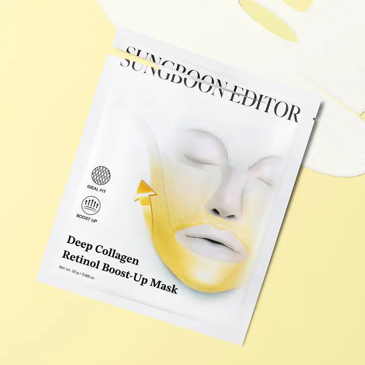 SUNGBOON EDITOR Deep Collagen Retinol Boost-Up Mask Set - Seouléa
