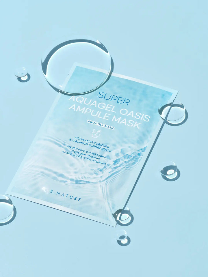 S NATURE Super Aquagel Oasis Ampule Mask S NATURE