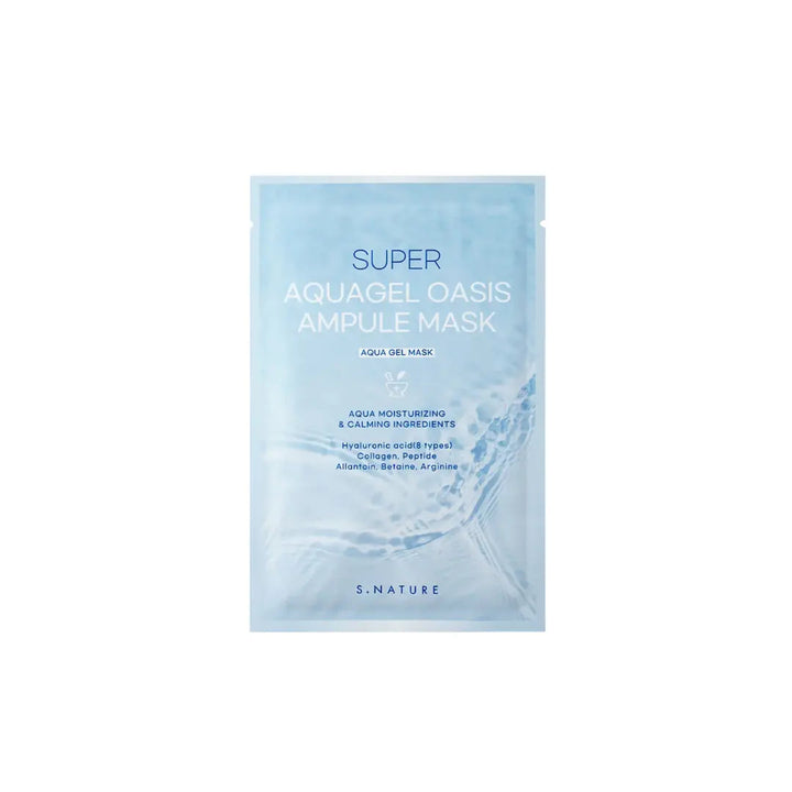 S NATURE Super Aquagel Oasis Ampule Mask S NATURE