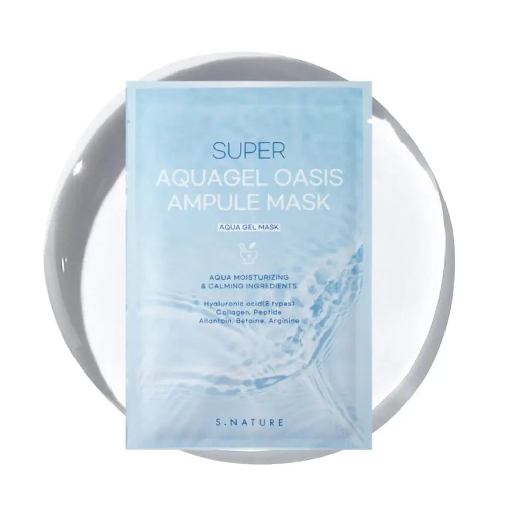 S NATURE Super Aquagel Oasis Ampule Mask S NATURE