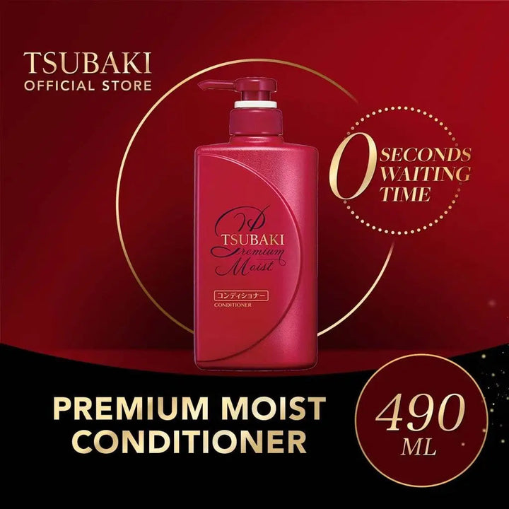Shiseido Tsubaki Premium Moist Conditioner 490ml Shiseido