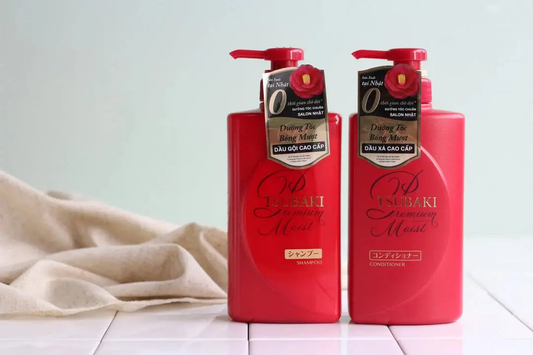 Shiseido Tsubaki Premium Moist Shampoo 490ml Shiseido