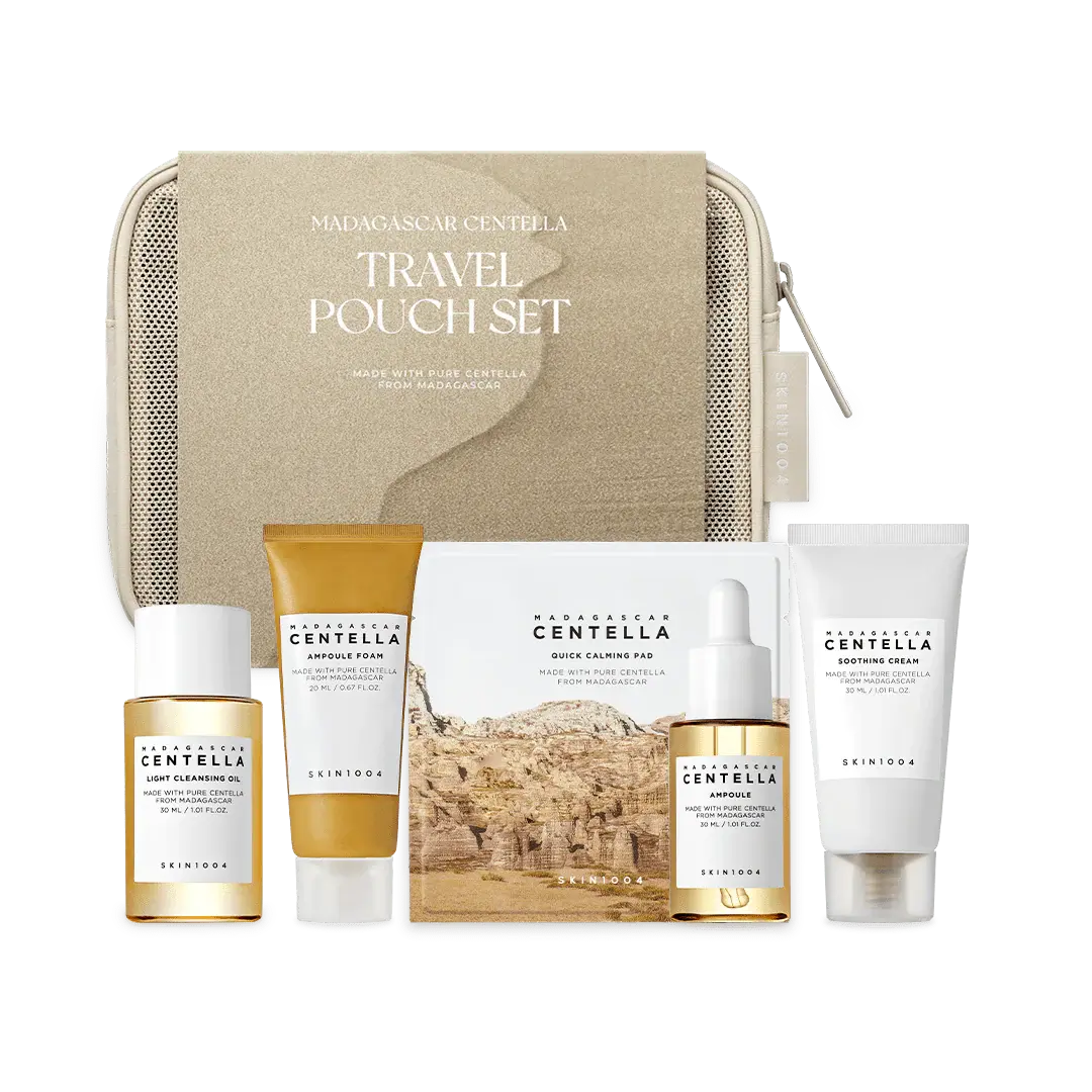 SKIN1004 Madagascar Centella Travel Pouch Set (5-Piece) SKIN1004