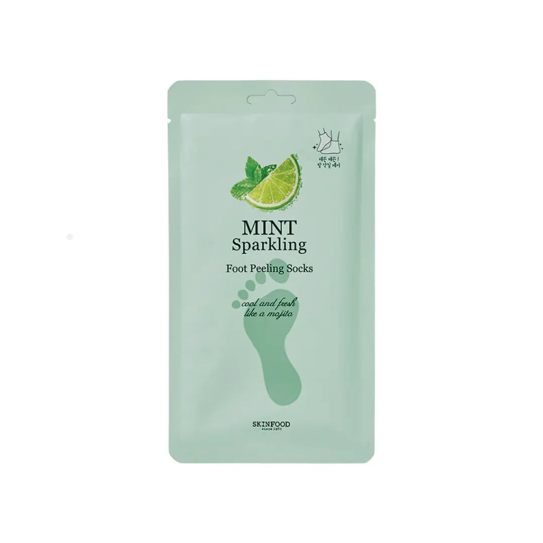 Skinfood Mint Sparkling Foot Care Socks (1 Pair) Skinfood