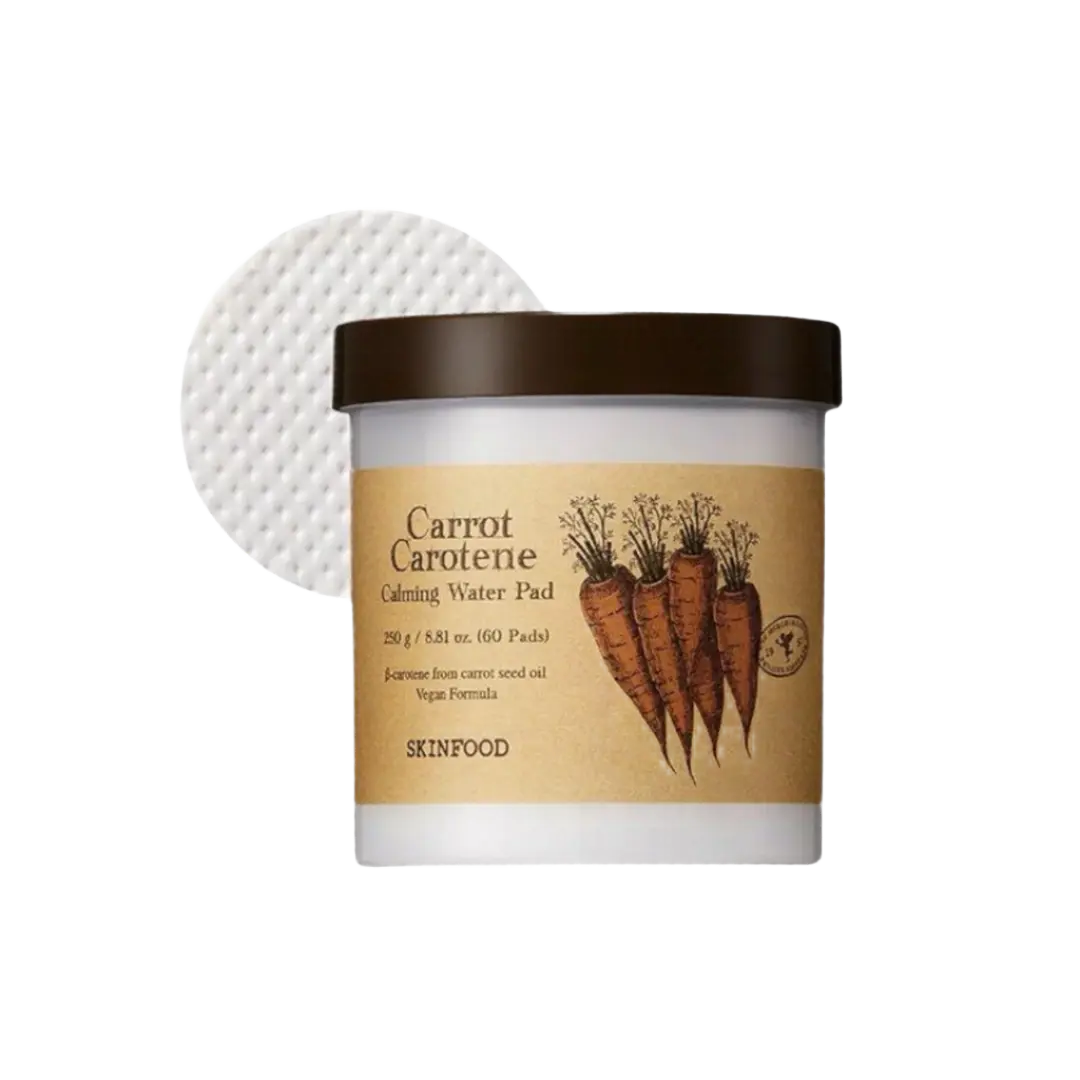 Skinfood Carrot Carotene Calming Water Pad  [60 Sheets] Skinfood