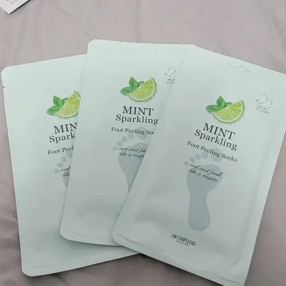 Skinfood Mint Sparkling Foot Care Socks (1 Pair) Skinfood