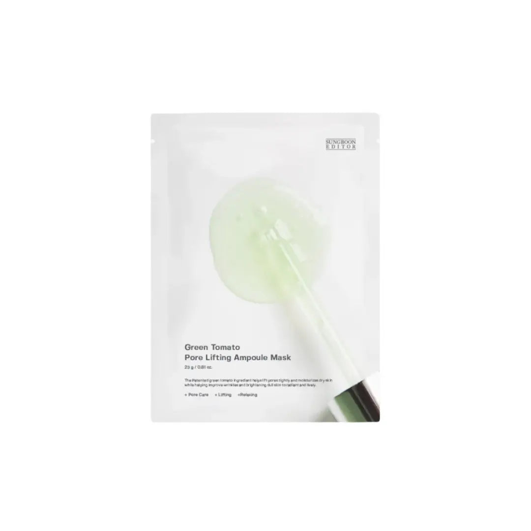 Sungboon Editor Green Tomato Pore Lifting Ampoule Mask Sungboon Editor