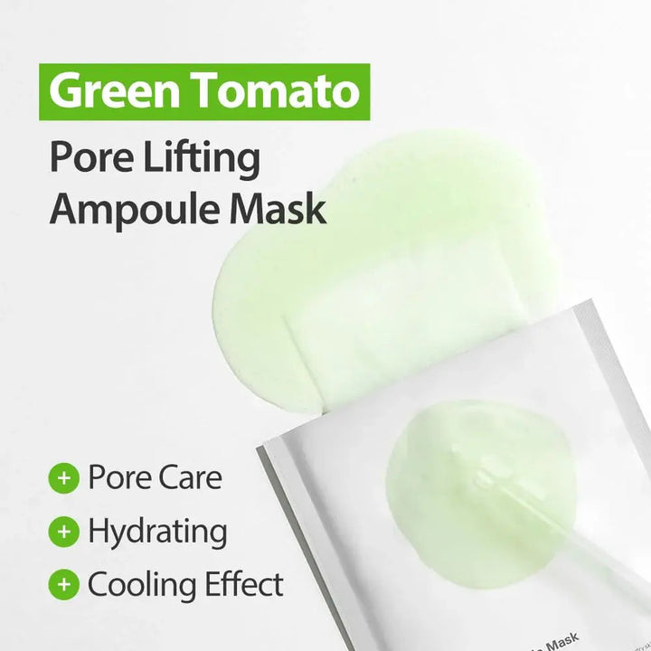 Sungboon Editor Green Tomato Pore Lifting Ampoule Mask Sungboon Editor