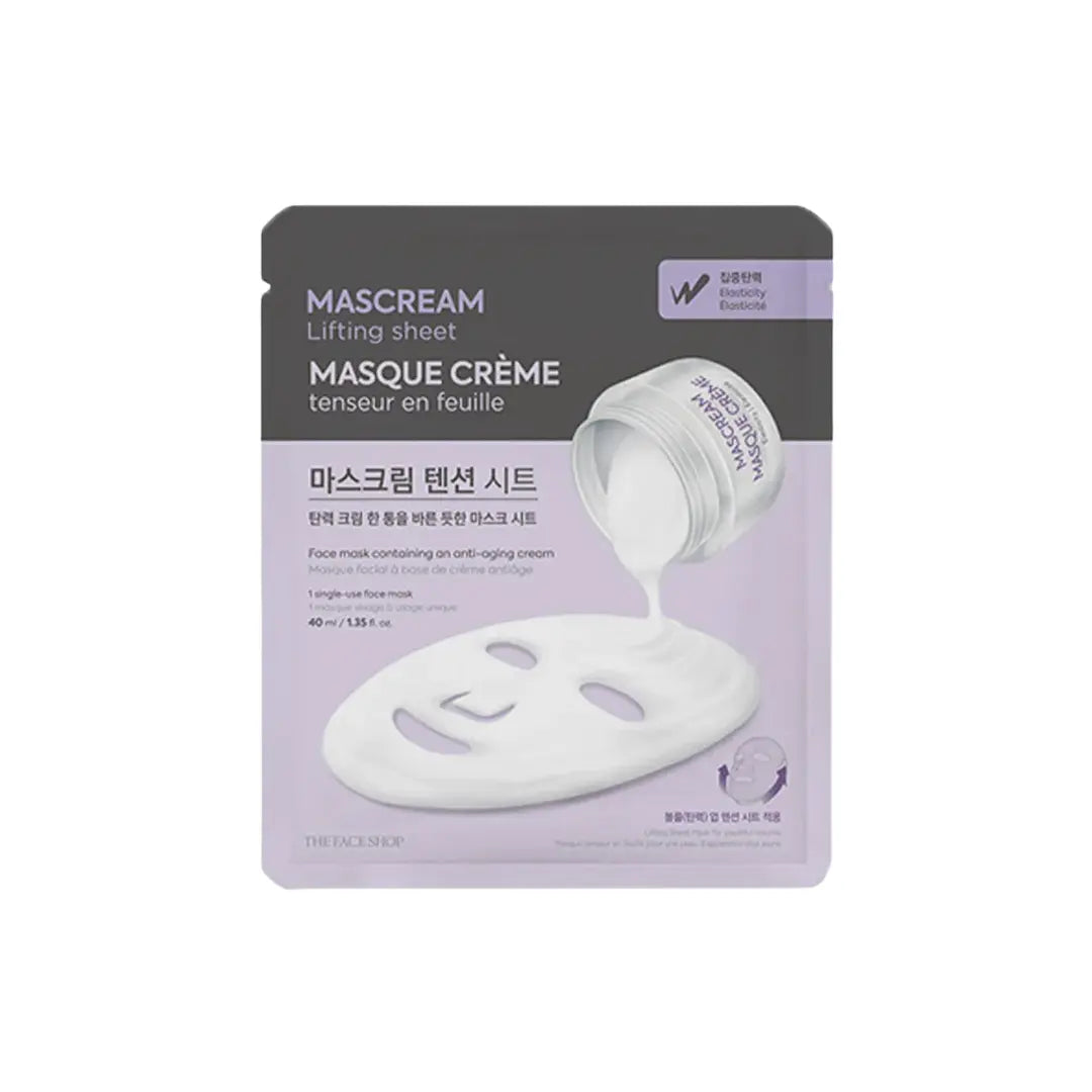 THE FACE SHOP Mascream Lifting Sheet - Seouléa