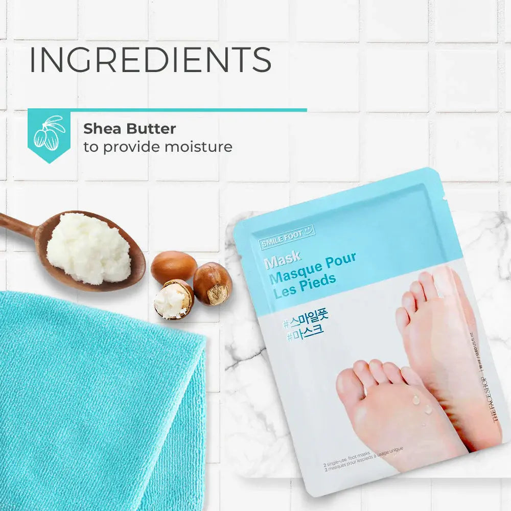 THE FACE SHOP Smile Foot Peeling Jelly Mask The Face Shop