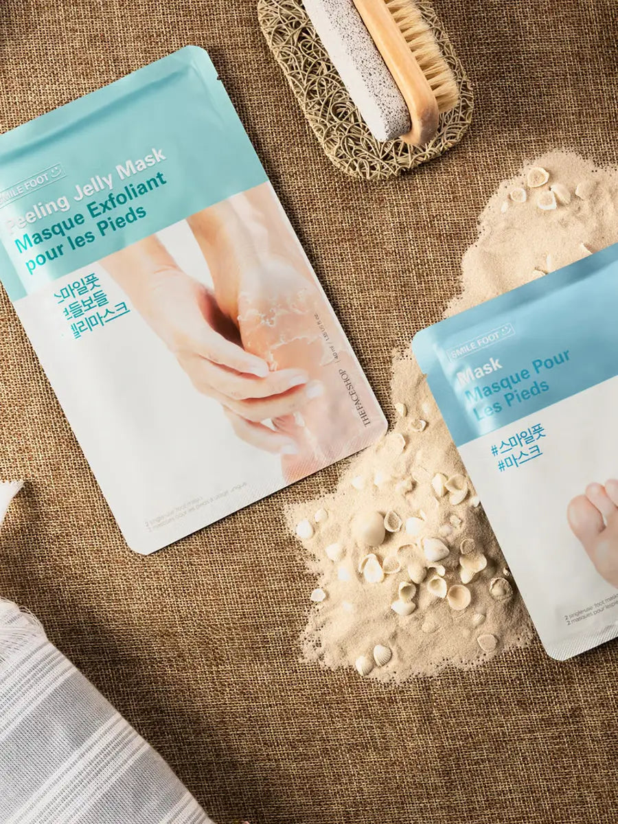 THE FACE SHOP Smile Foot Peeling Jelly Mask The Face Shop