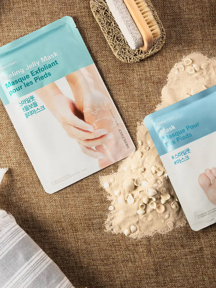 THE FACE SHOP Smile Foot Peeling Jelly Mask The Face Shop