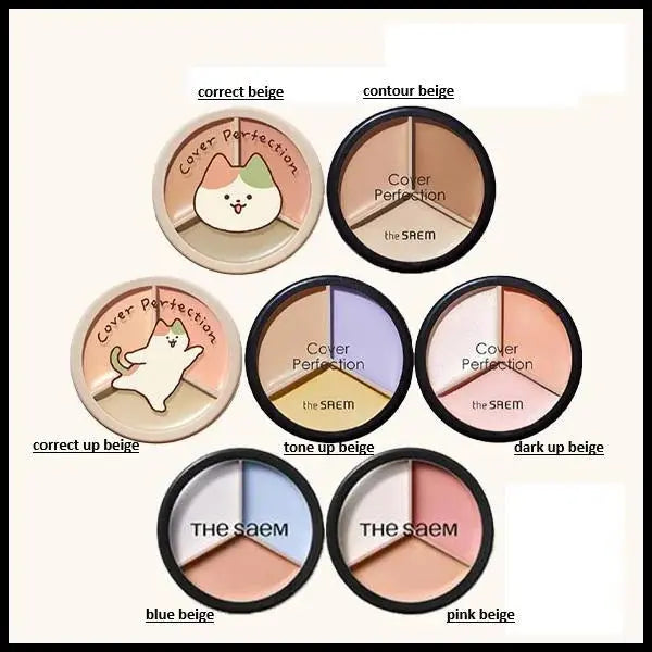 THE SAEM Cover Perfection Triple Pot Concealer THE SAEM