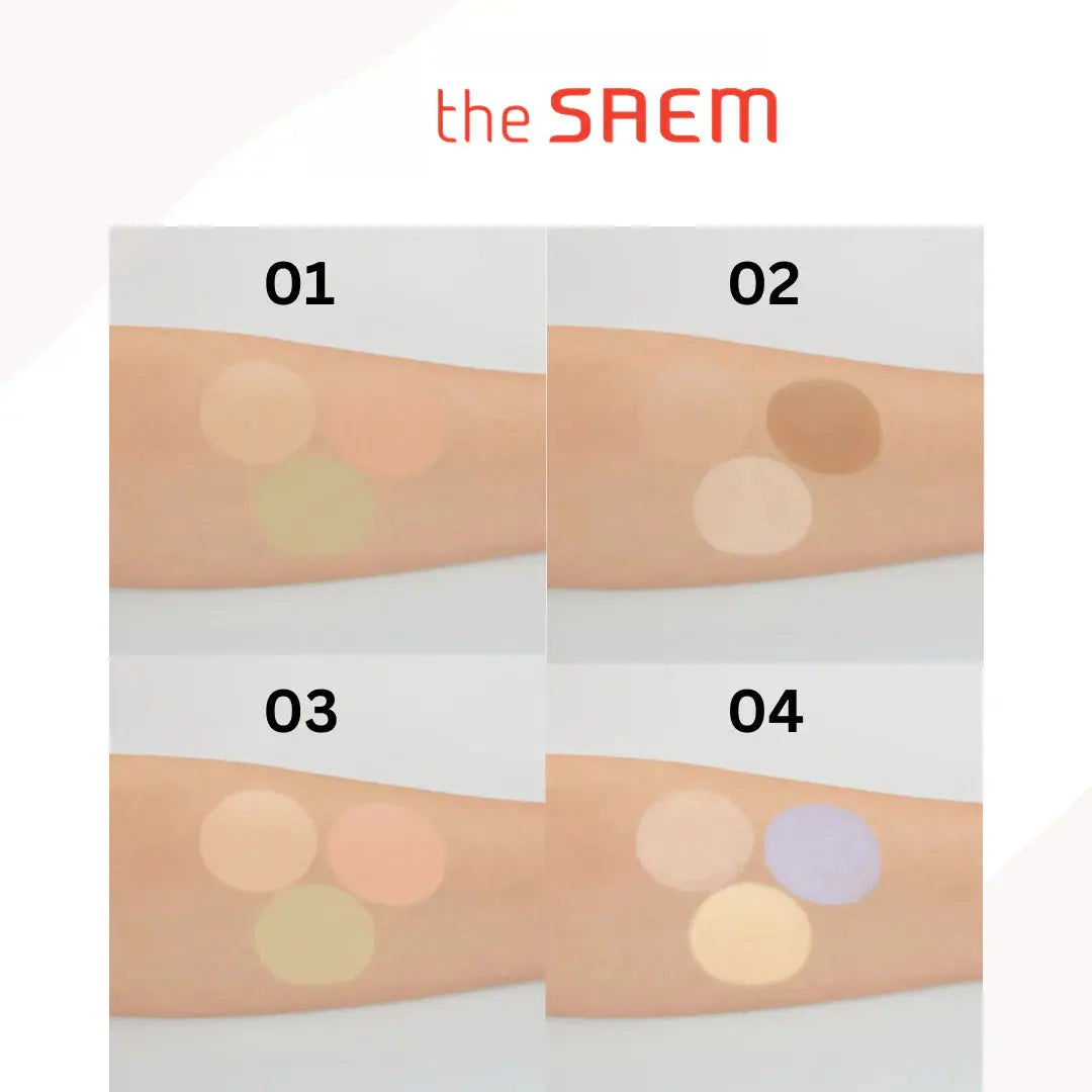 THE SAEM Cover Perfection Triple Pot Concealer THE SAEM