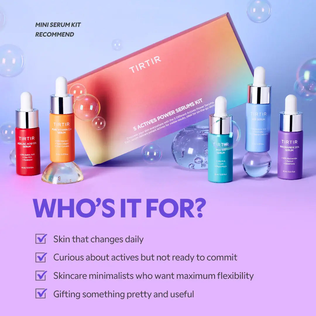 TIRTIR 5 Actives Power Serums Kit TIRTIR