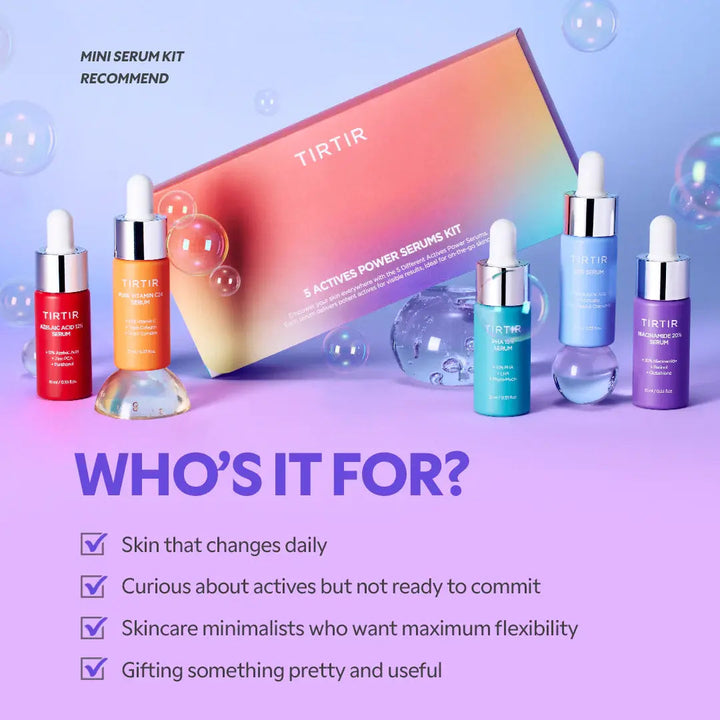 TIRTIR 5 Actives Power Serums Kit TIRTIR