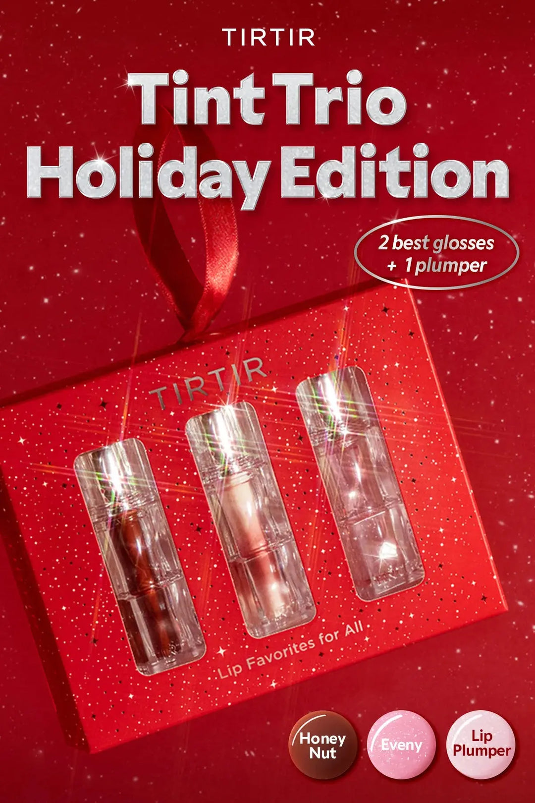 TIRTIR Lip Tint Trio Set Holiday Edition TIRTIR