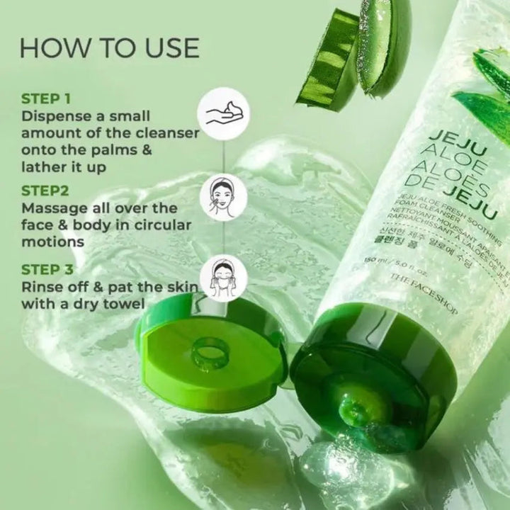 THE FACE ShOP Jeju Aloe Fresh Soothing Gel The Face Shop