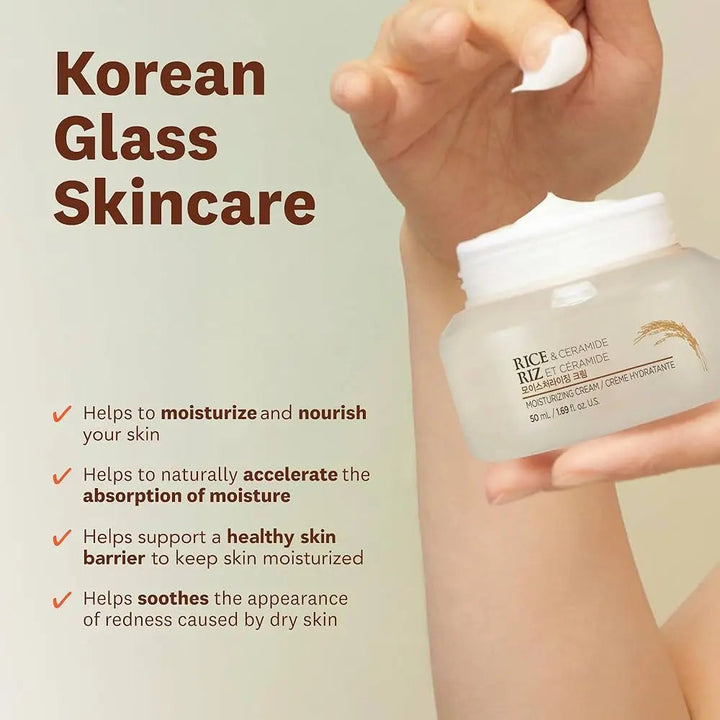 The Face Shop Rice & Ceramide Moisturizing Cream The Face Shop