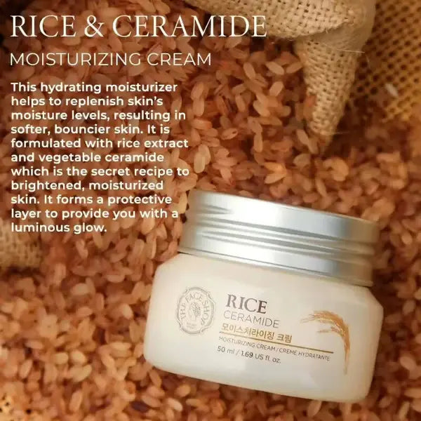 The Face Shop Rice & Ceramide Moisturizing Cream The Face Shop