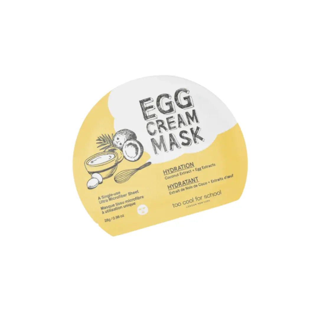 Too cool for school Egg Cream Mask Too cool for school