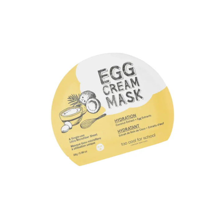 Too cool for school Egg Cream Mask Too cool for school