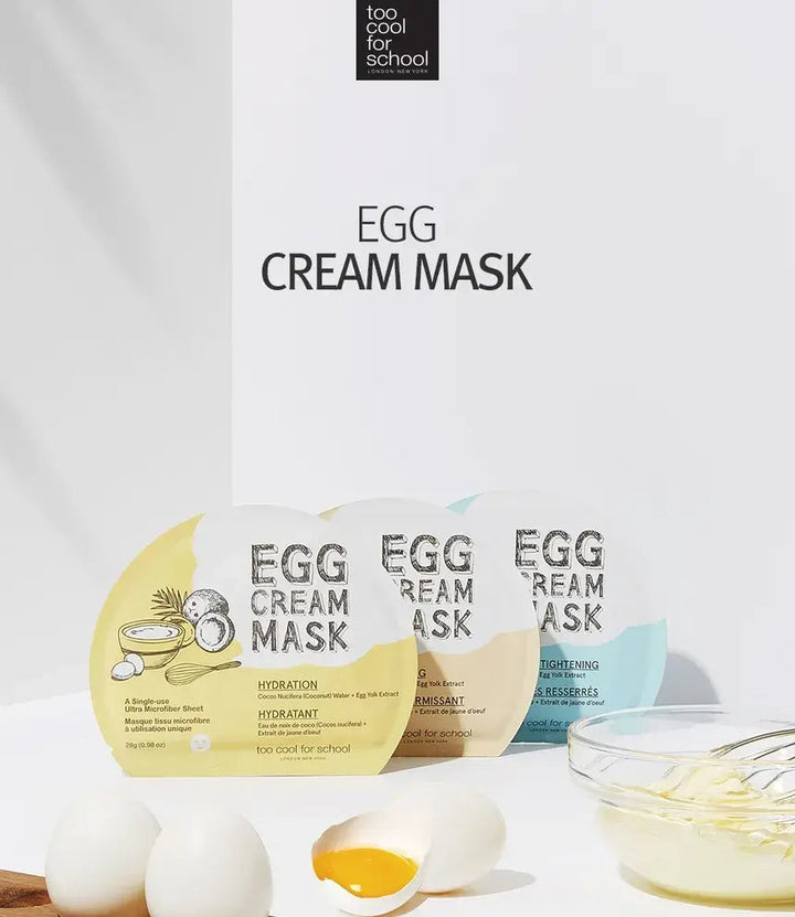 Too cool for school Egg Cream Mask Too cool for school