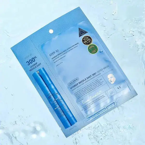 VT Cosmetics Hydrop Reedle Shot 300hL 2-Step Hydrogel Mask (15g + 27g) VT Cosmetics