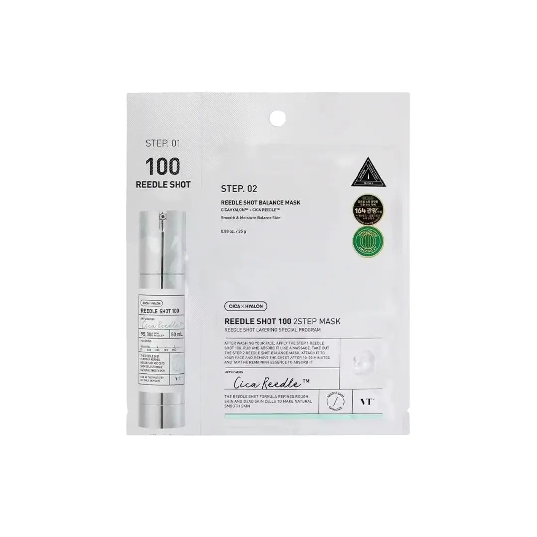 VT Reedle Shot 100 2-Step Sheet Mask (25g) VT Cosmetics