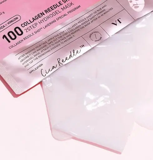 VT Cosmetics Collagen Reedle Shot 100 2-Step Hydrogel Mask (1.5g + 33g) VT Cosmetics
