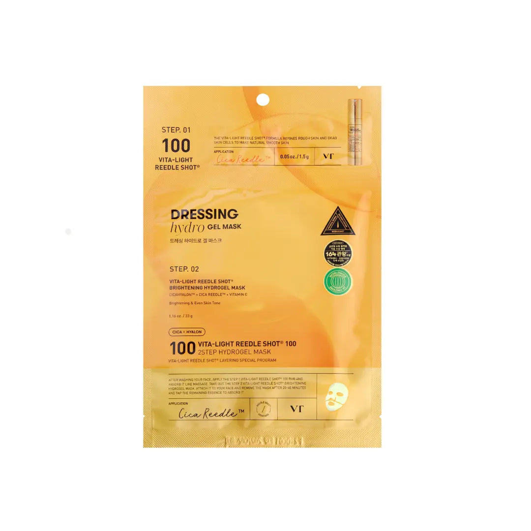 VT Cosmetics Vita-light Reedle Shot 100 2 Step Hydrogel Mask VT Cosmetics