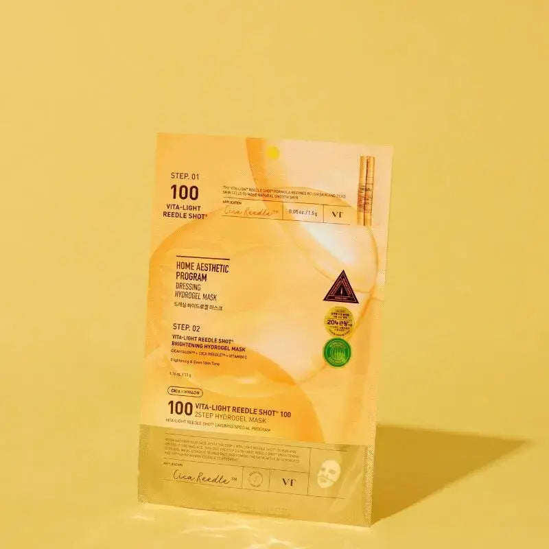 VT Cosmetics Vita-light Reedle Shot 100 2 Step Hydrogel Mask VT Cosmetics