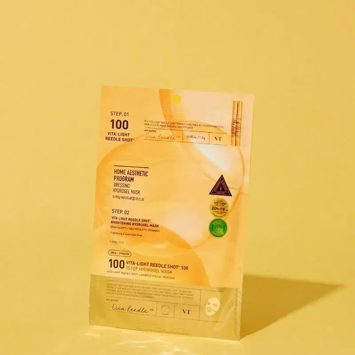 VT Cosmetics Vita-light Reedle Shot 100 2 Step Hydrogel Mask VT Cosmetics
