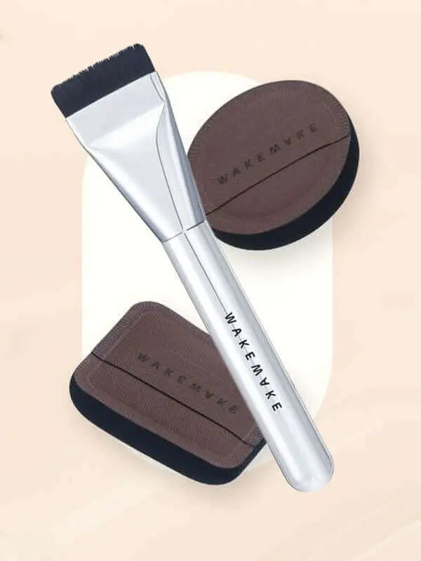 WAKEMAKE Spatula Wide Foundation Brush WAKEMAKE