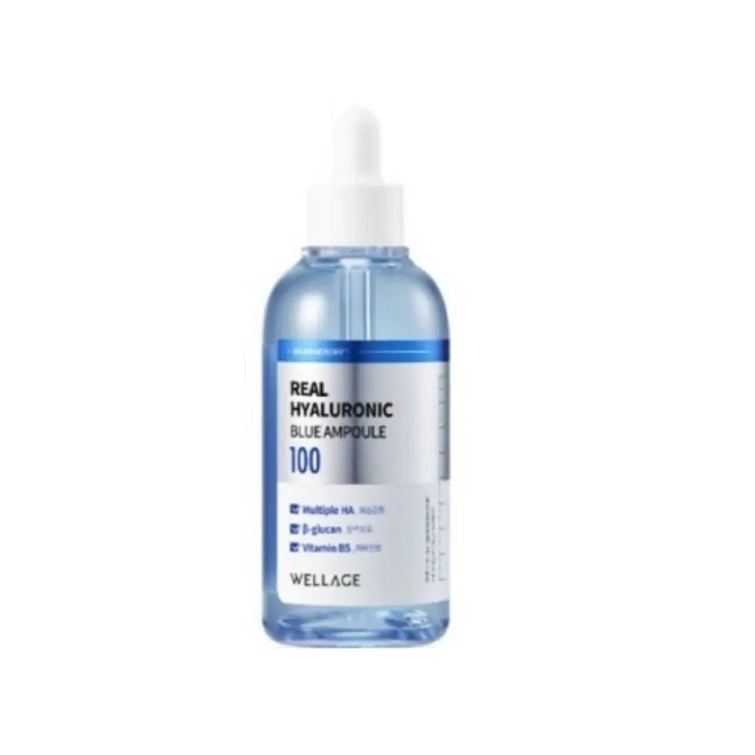 WELLAGE Real Hyaluronic Blue 100 Ampoule WELLAGE