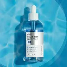 WELLAGE Real Hyaluronic Blue 100 Ampoule WELLAGE