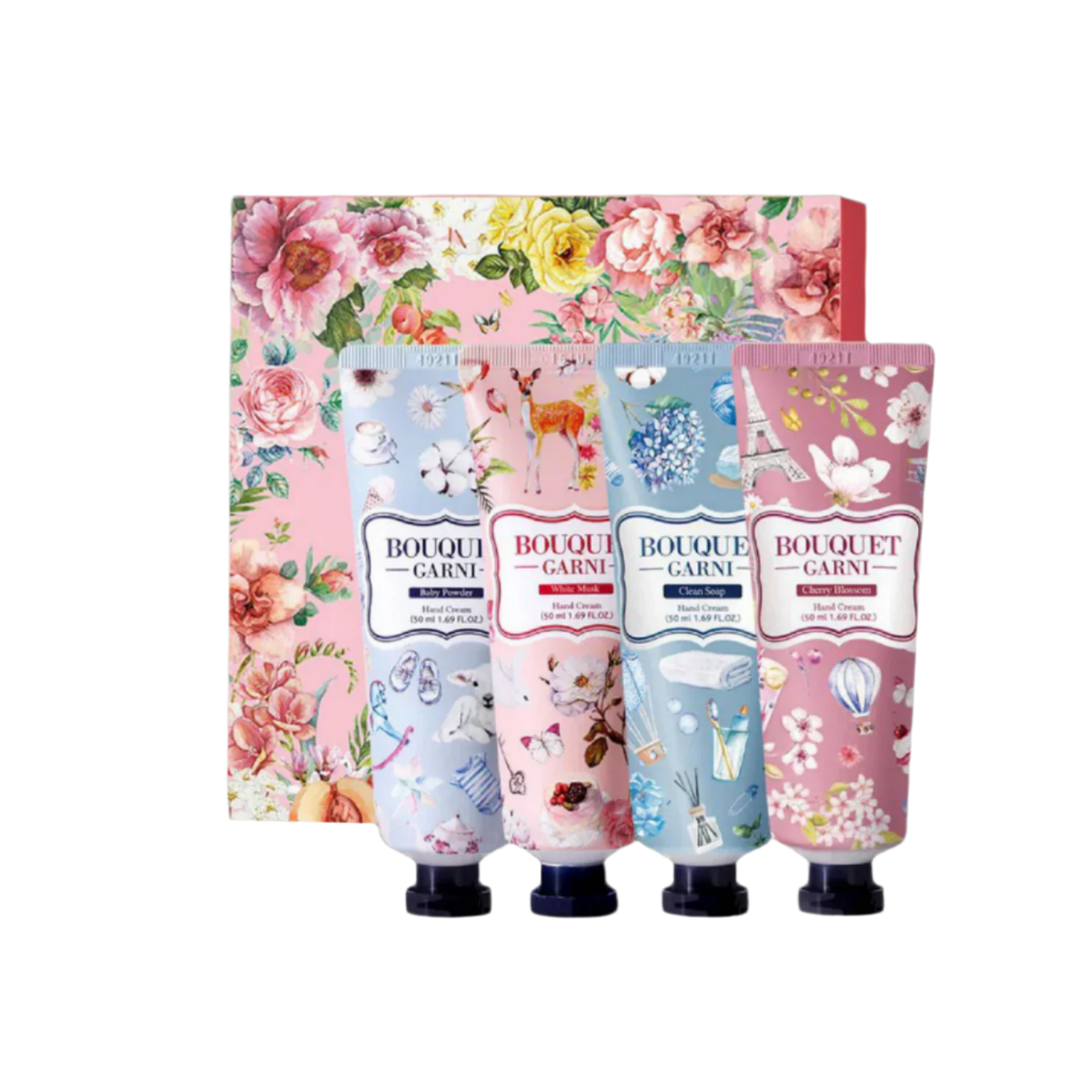 BOUQUET GARNI Fragranced Hand Cream Set 50mlx4