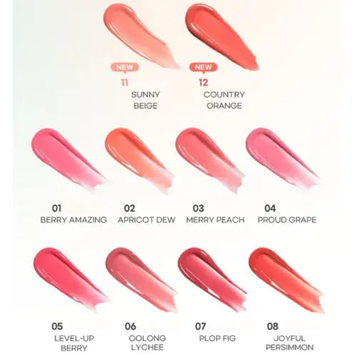 colorgram Fruity Glass Tint Milk - 10 Colors colorgram