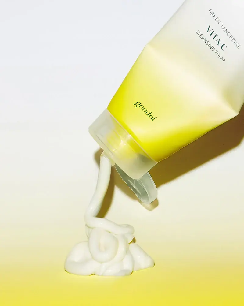 Goodal Green Tangerine Vita C Cleansing Foam - Seouléa