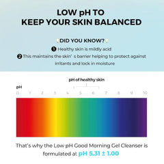 COSRX Low pH Good Morning Gel Cleanser 150ml - Yuki Skin