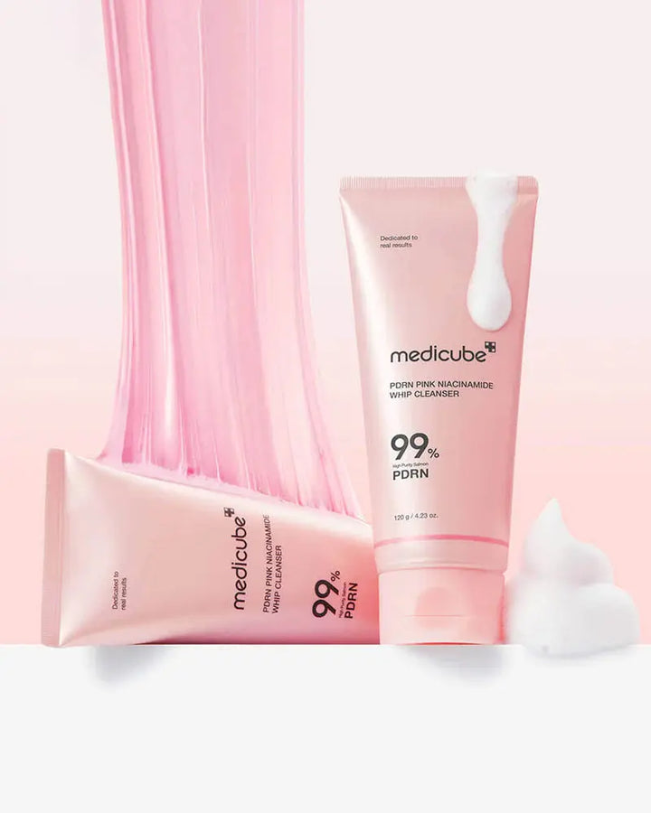 Medicube PDRN Pink Niacinamide Whip Cleanser