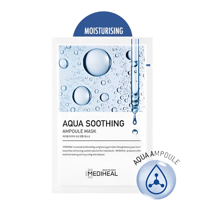 Mediheal Aqua Soothing Ampoule Mask